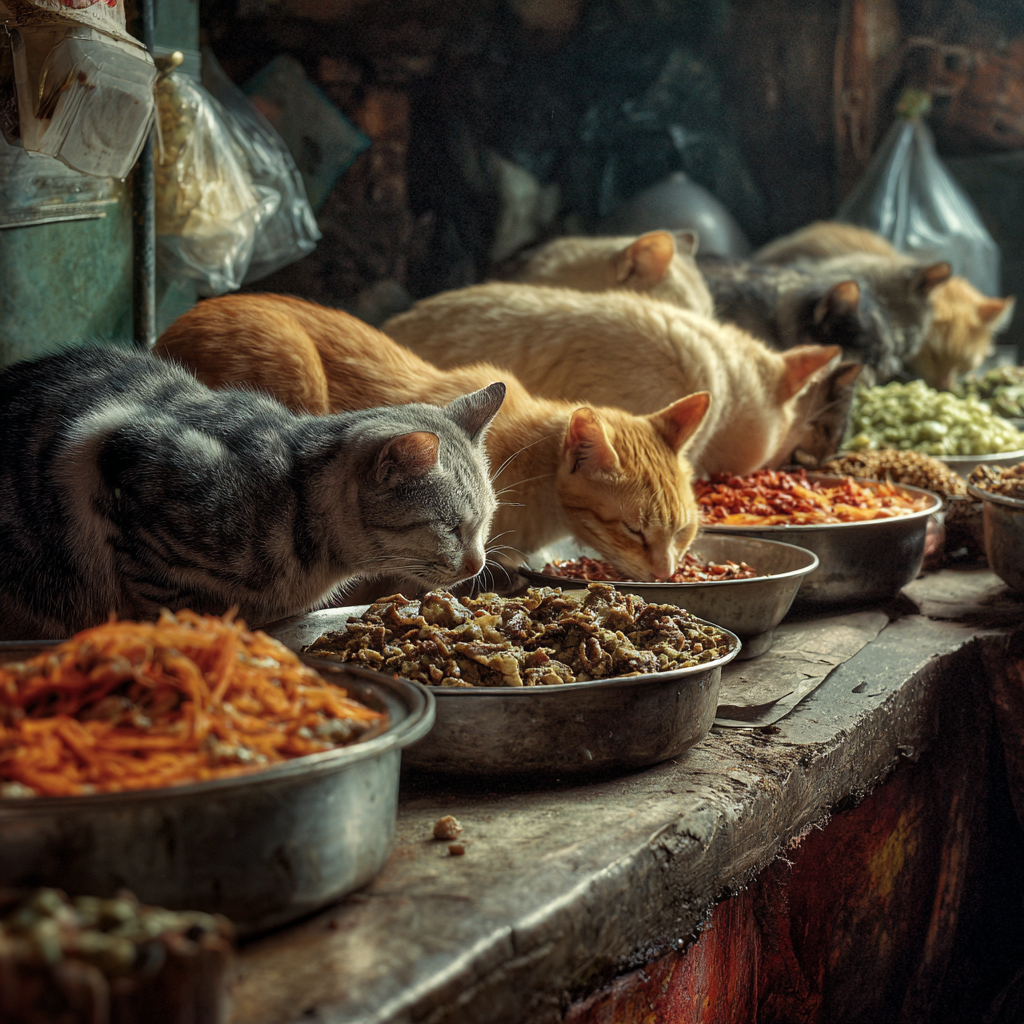 Tania karma dla kotów – czy market naprawdę się opłaca?