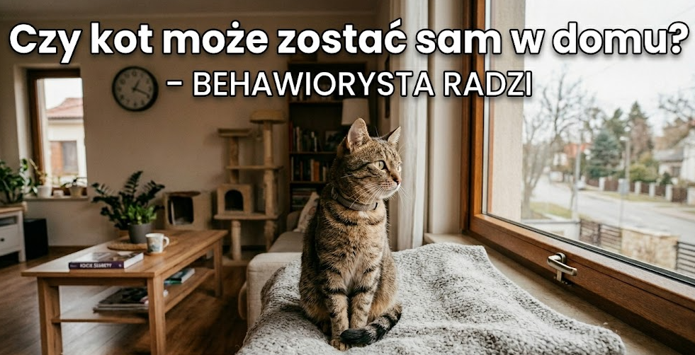 Czy kot może zostać sam w domu? - Behawiorysta Radzi