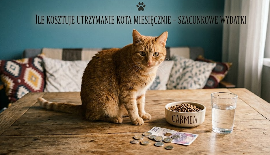 Ile kosztuje utrzymanie kota miesięcznie - szacunkowe wydatki