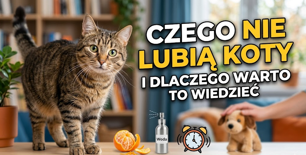 Czego nie lubią koty i dlaczego warto to wiedzieć