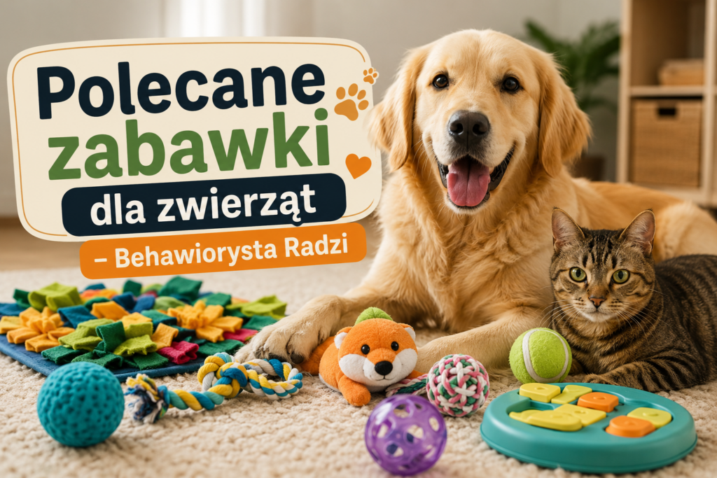 Polecane zabawki dla zwierząt